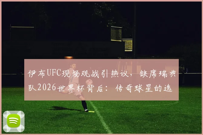 伊布UFC现场观战引热议，缺席瑞典队2026世界杯背后：传奇球星的选择与体育迷的争论